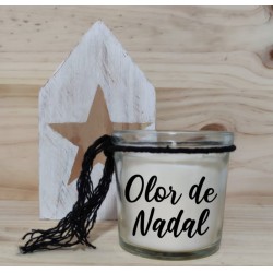 Vela de navidad aromatizada