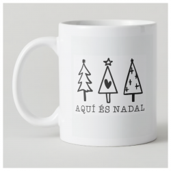 Taza es navidad